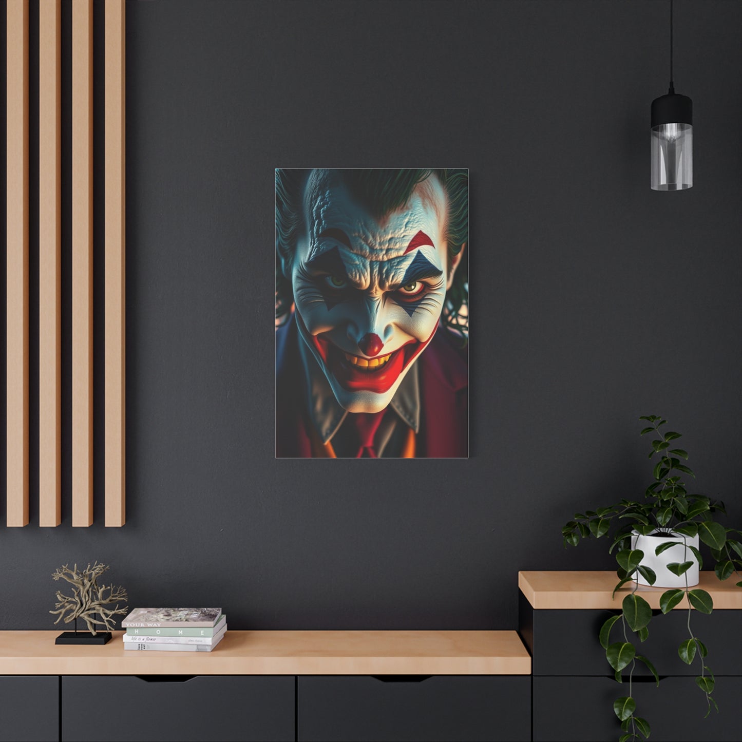 The Joker Art Canvas Art 3 Wall Art & Canvas Print