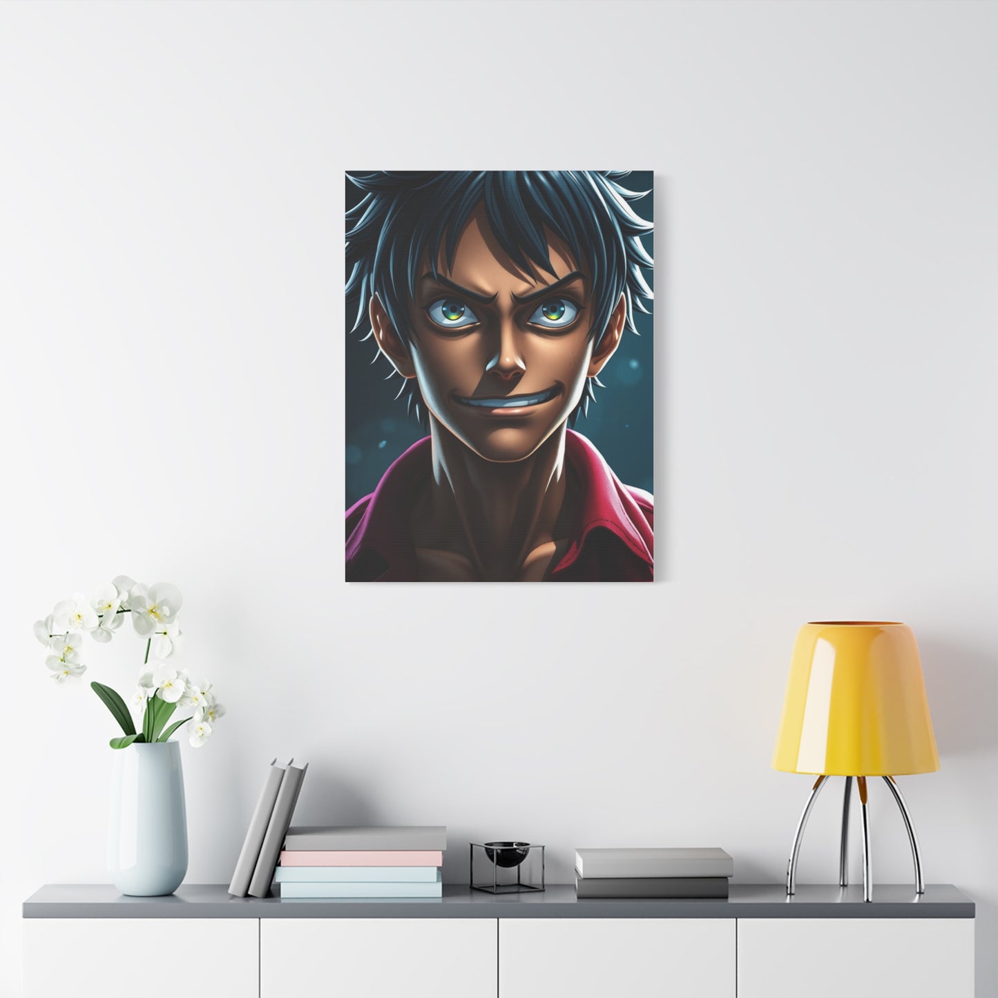 Monkey D. Luffy Art Canvas Art 3 Wall Art & Canvas Print