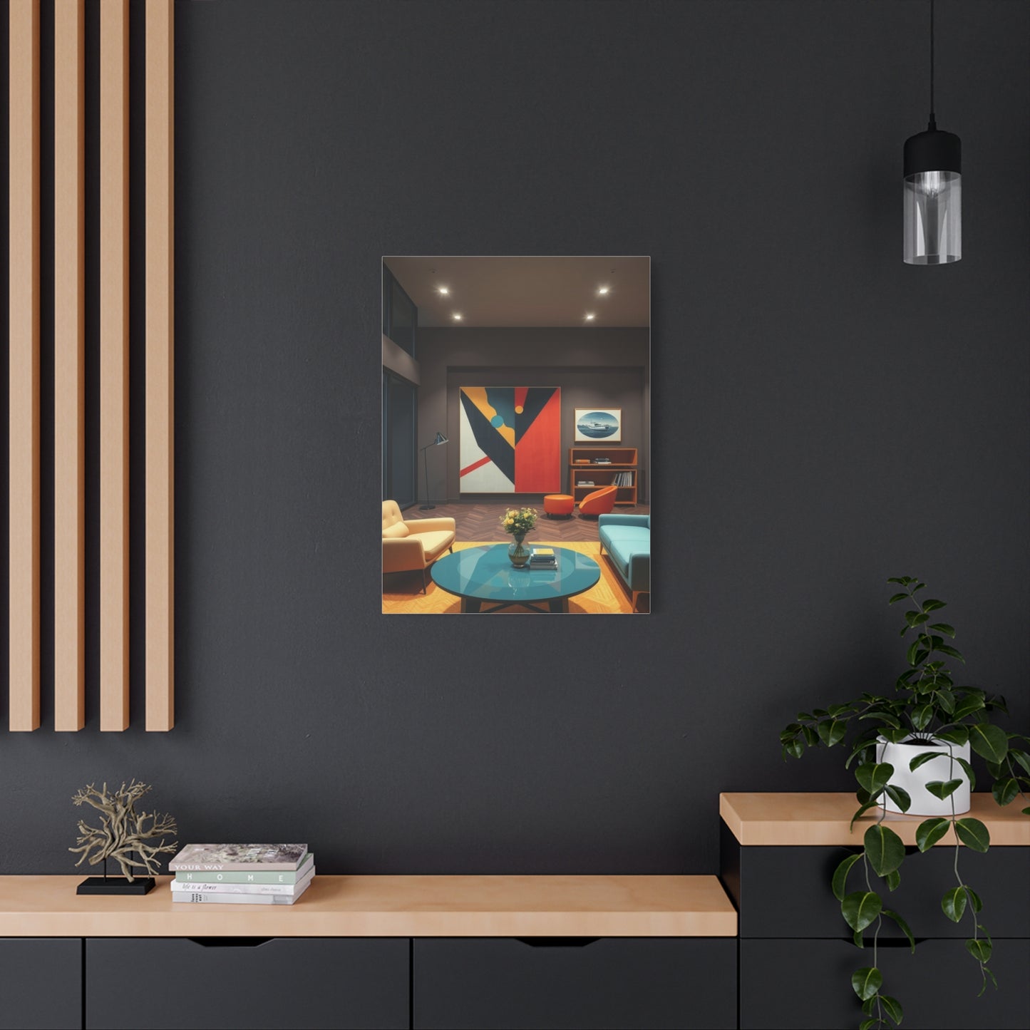 Vintage Luxe Canvas Piece Wall Art & Canvas Print