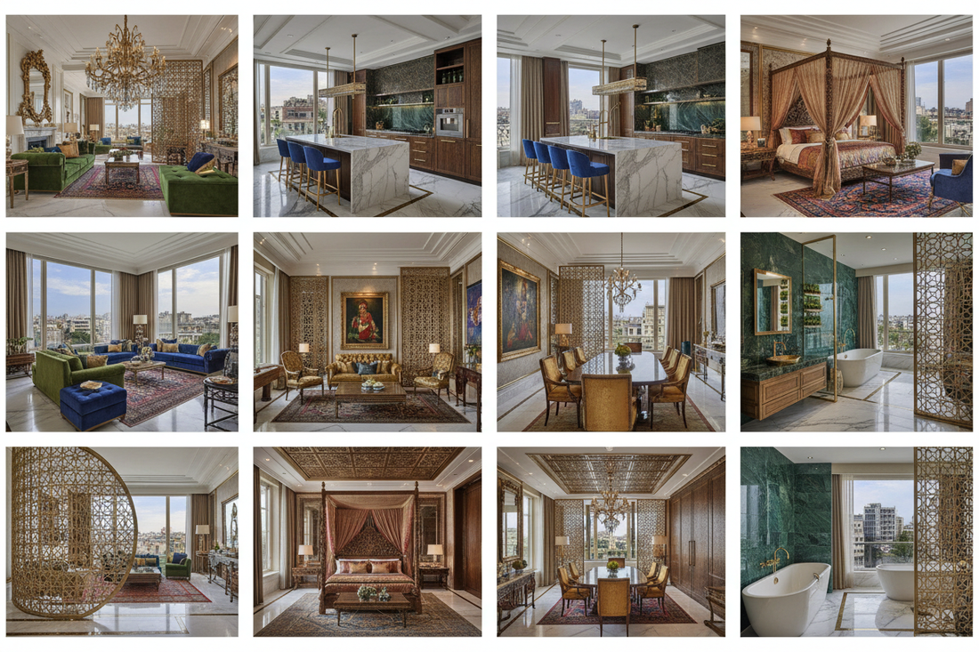 10 Breathtaking Luxury Apartment Interiors in India You’ll Love