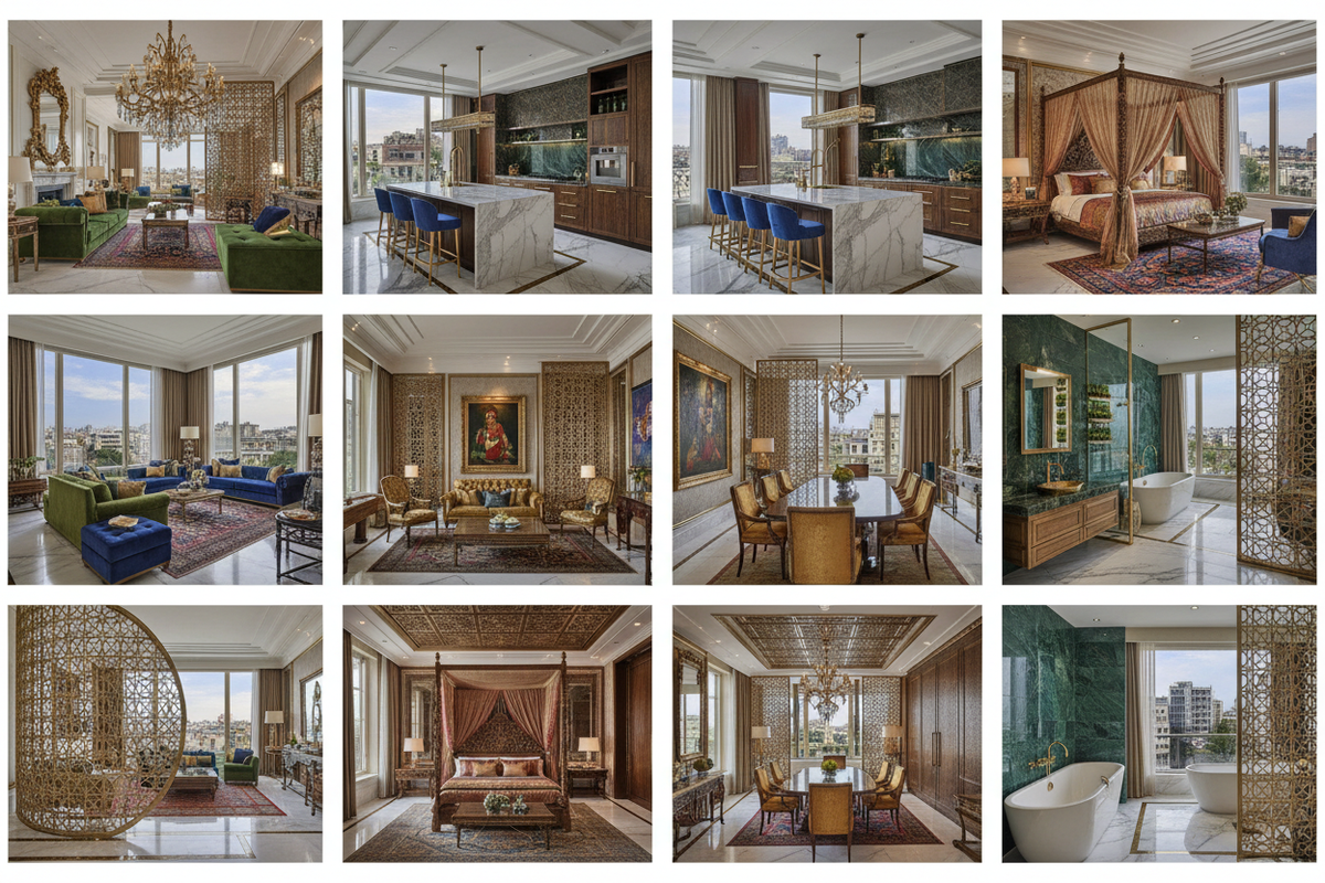 10 Breathtaking Luxury Apartment Interiors in India You’ll Love