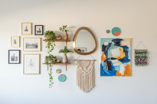 10 Creative Ways to Breathe Life into Blank Walls with Artistic Flair