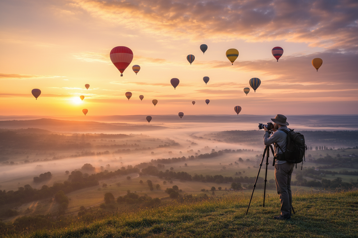 10 Essential Tips for Capturing Stunning Hot Air Balloon Photos