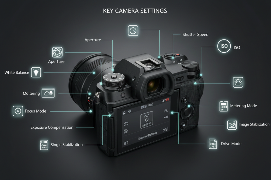 Camera Screen Button 10 Key Camera Settings to Start Taking Stunning Photos – Wallpics