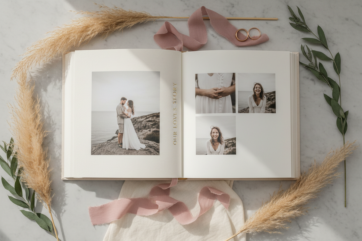 10 Modern Wedding Photo Book Ideas to Capture Your Love Story
