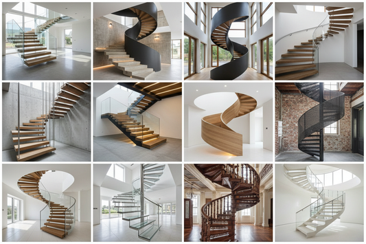 10 Stunning Modern Staircase Designs: Spiral Wooden and Floating Styles to Inspire Your Home