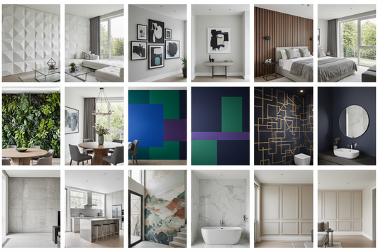 10 Trendsetting Modern Wall Designs for a Stylish Home