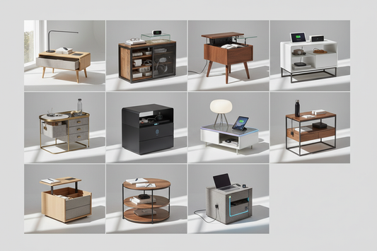 11 Smart Bedside Table Designs to Keep Everything Within Reach