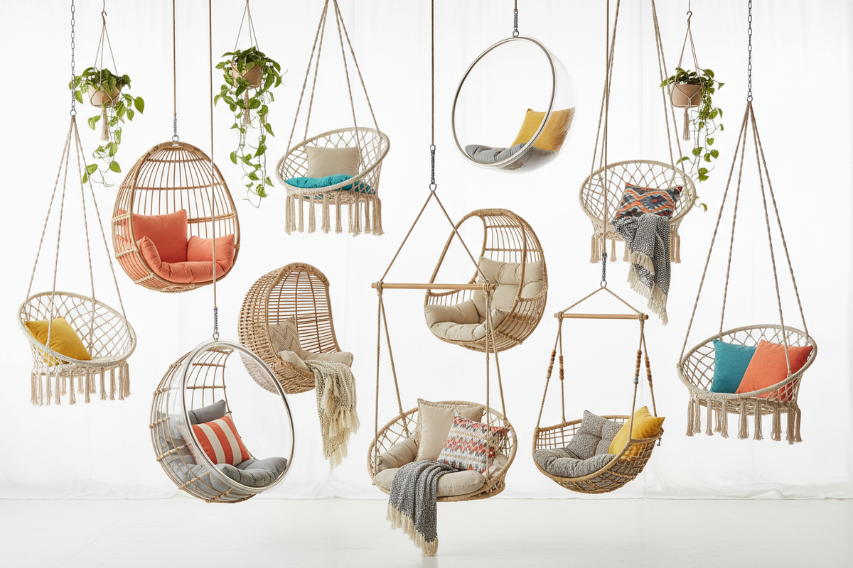 12 Hanging Chairs That Bring Out Your Playful Side