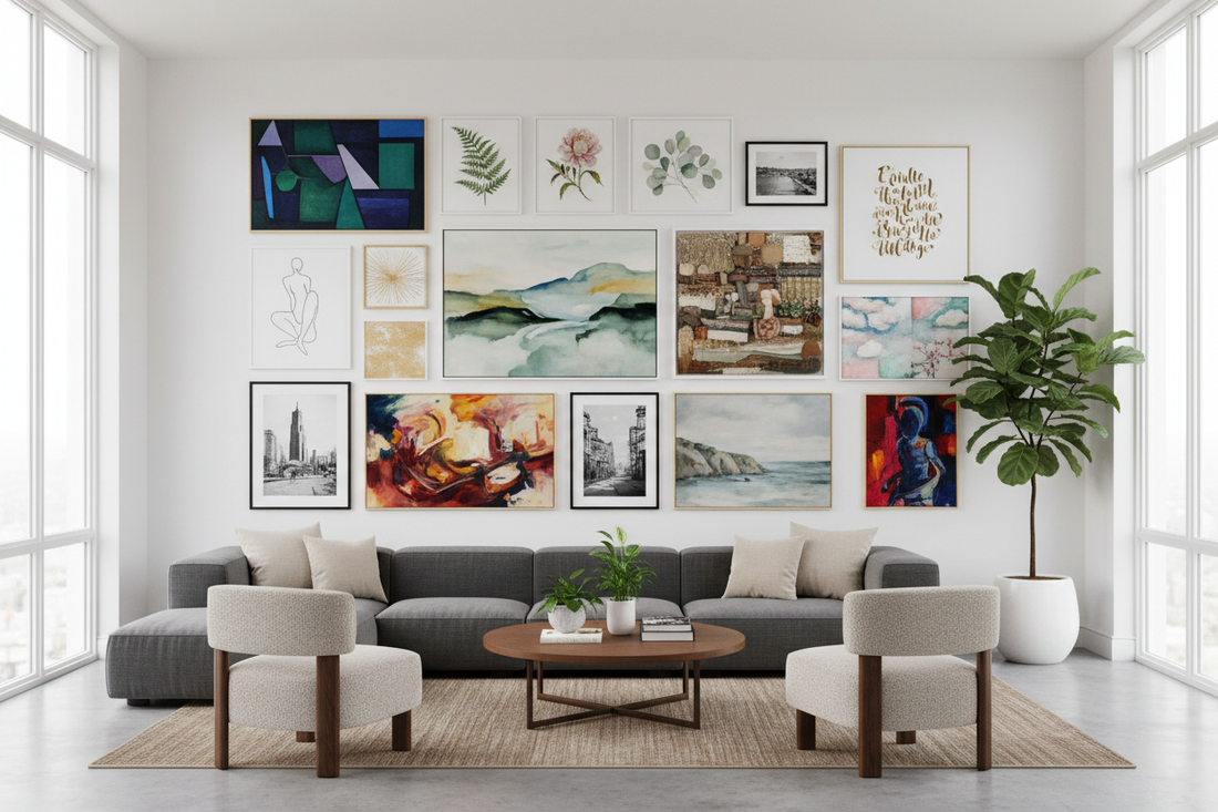 15 Inspiring Painting Concepts to Elevate Your Living Room Aesthetic