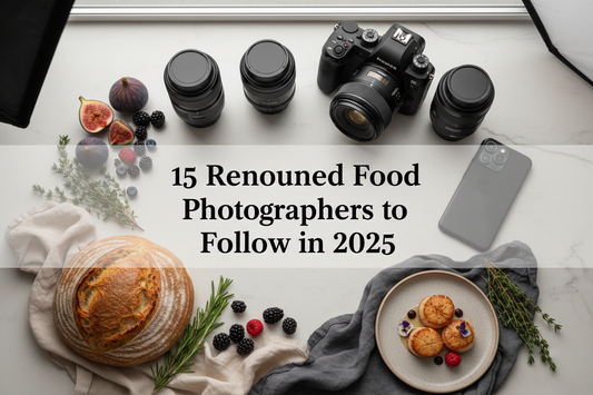 15 Renowned Food Photographers to Follow in 2025