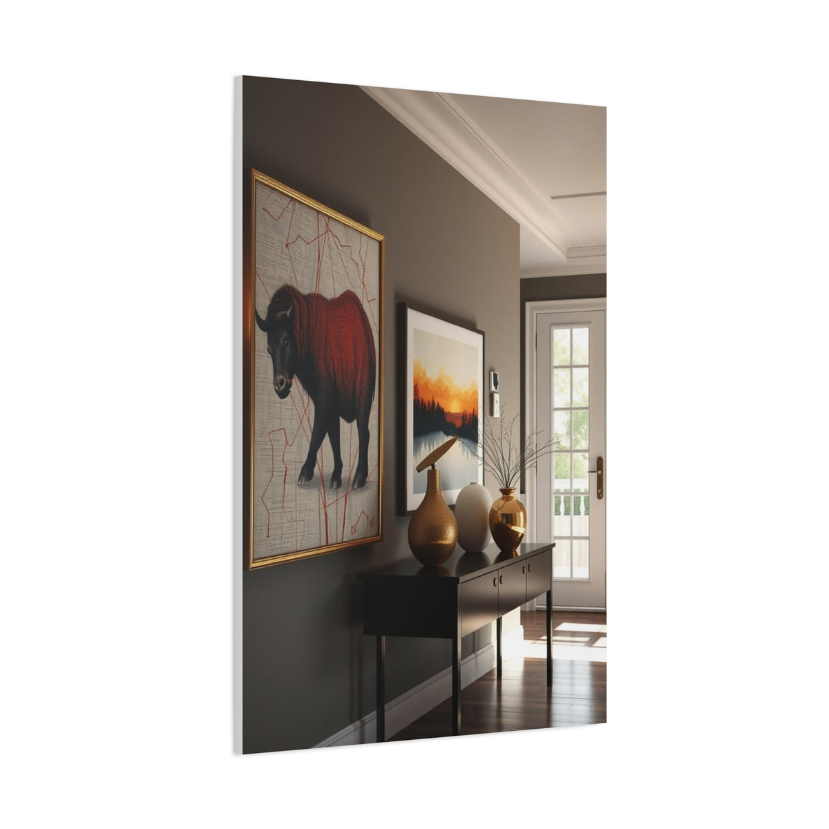 The Art of Customization: Unveiling the Power of Mirror and Blur Wrap Techniques in Wall Art