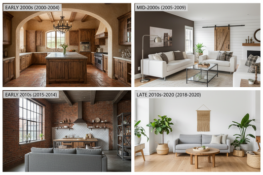 Home Design And Decor Trends Through The Decades