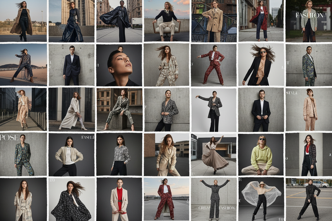 25 Creative Poses for Fashion Photography