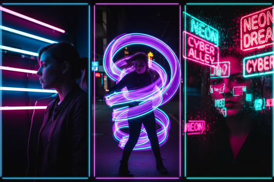 3 Fun and Creative Ways to Capture Neon-Inspired Portraits