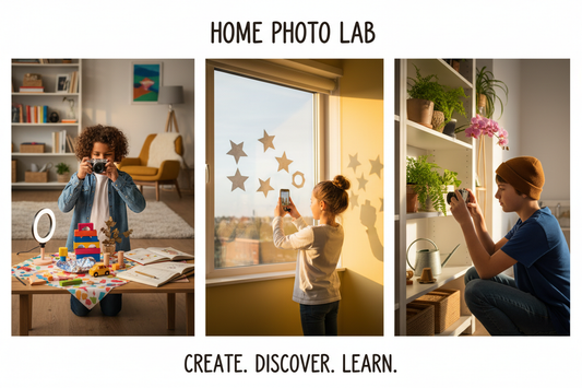 3 Home Photography Activities to Inspire Young Creators