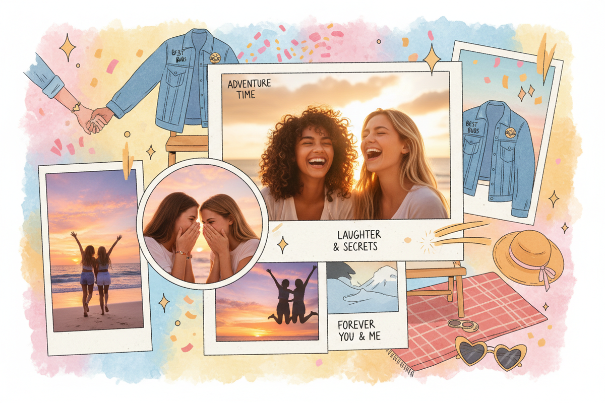 31 Unique Photoshoot Ideas for Capturing the Spirit of Best Friendships