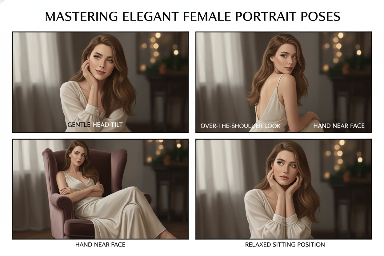 38 Beautiful Female Poses for Portrait Photography (With Expert Tips ...