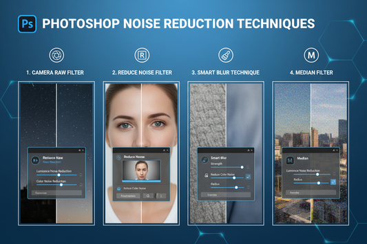 4 Effective Techniques to Minimize Noise in Photoshop
