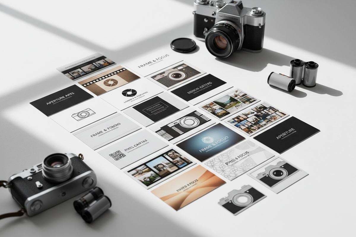 41 Innovative Photography Business Card Ideas to Amplify Your Visual Brand