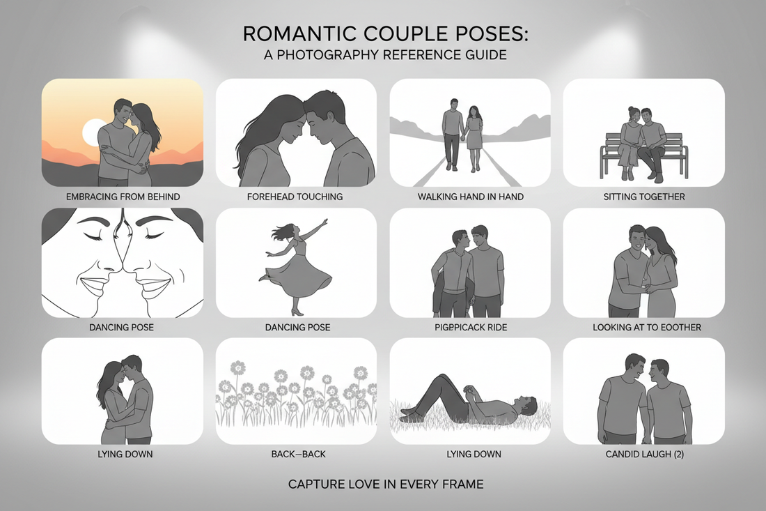 45 Best Couple Poses for Portrait Photography