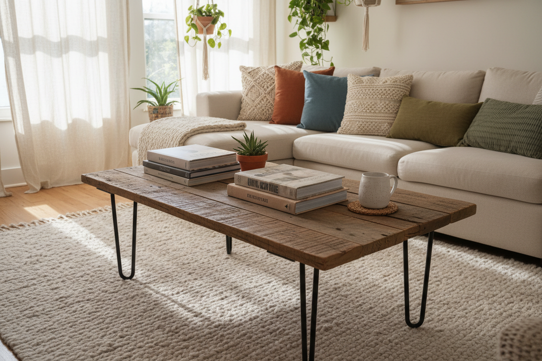5 Creative DIY Coffee Table Ideas to Transform Your Living Room This Weekend