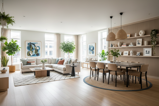 5 Creative Ideas to Style a Living and Dining Room in One Beautiful Space