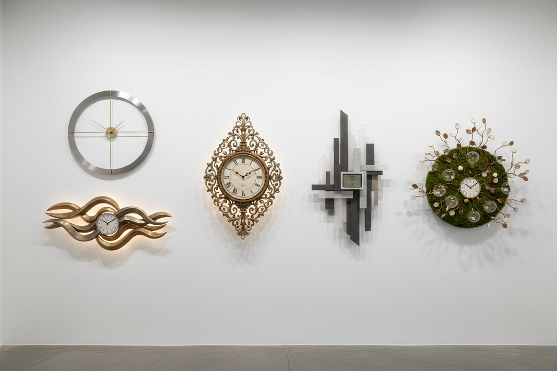 5 Extraordinary Wall Clock Designs That Transform Into Artistic Masterpieces