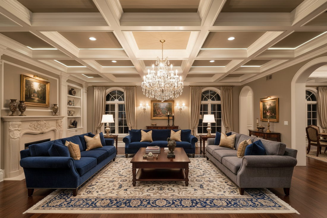 5 Inspiring Coffered Ceiling Ideas for a Luxurious Home Look