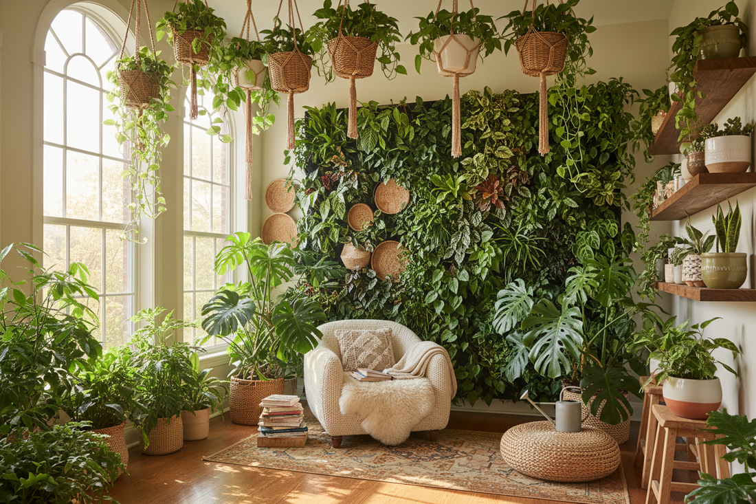 5 Inspiring Home Garden Decor Ideas for a Lush Indoor Space
