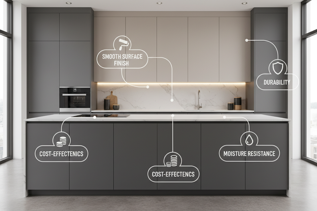5 Key Benefits of Using MDF Boards for Modern Kitchen Cabinets