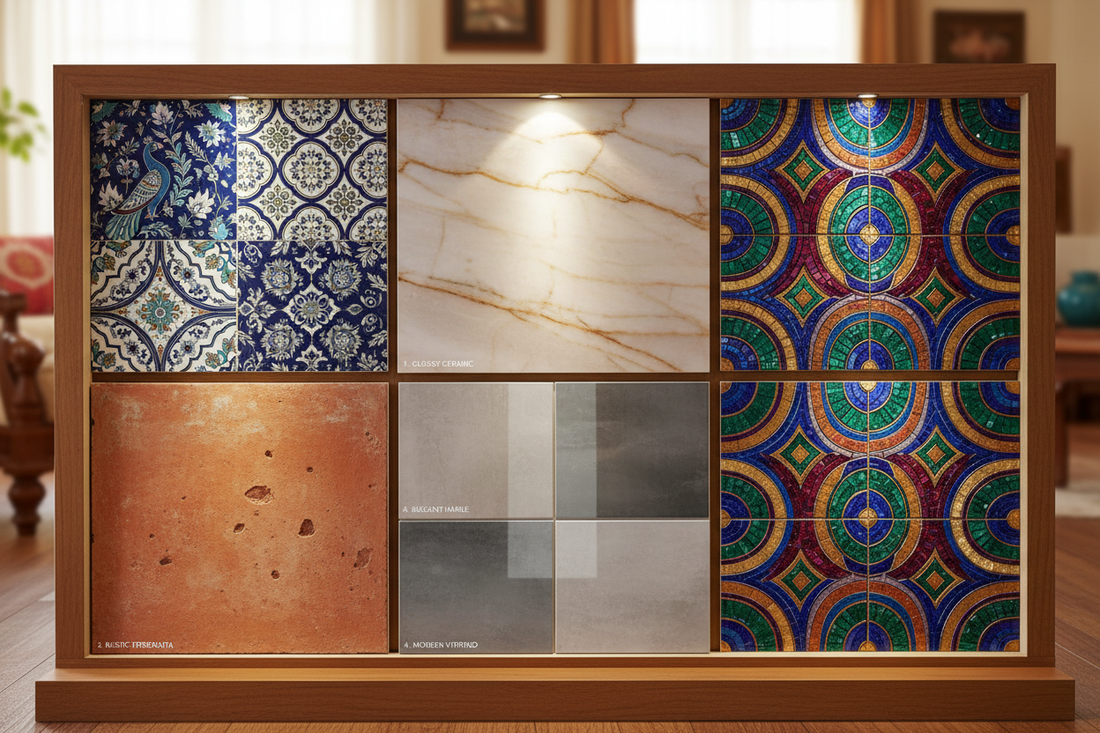 5 Popular Types of Wall and Floor Tiles Used in Indian Homes