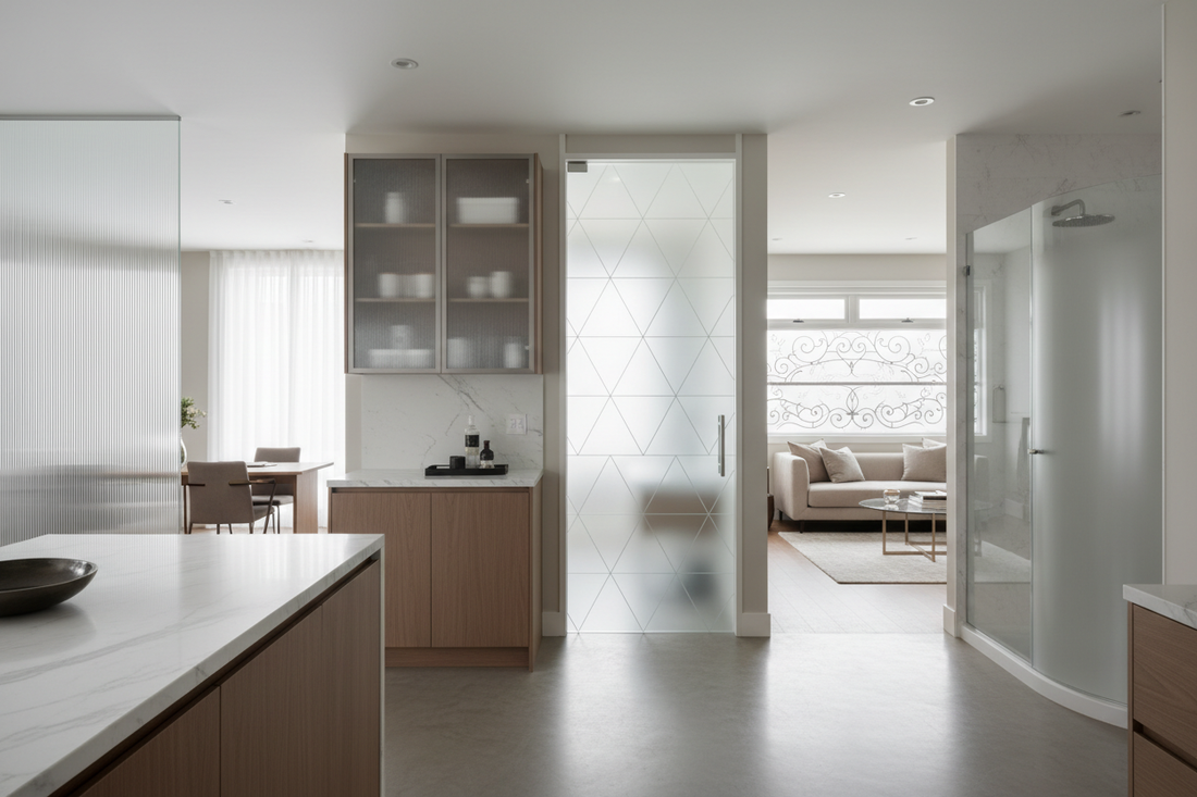 5 Stunning Frosted Glass Ideas to Elevate Privacy and Style in Your Home