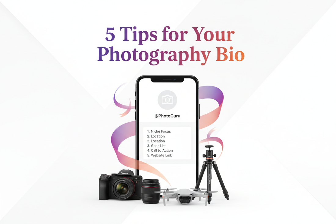 5 Tips for Crafting an Engaging Photography Bio for Instagram