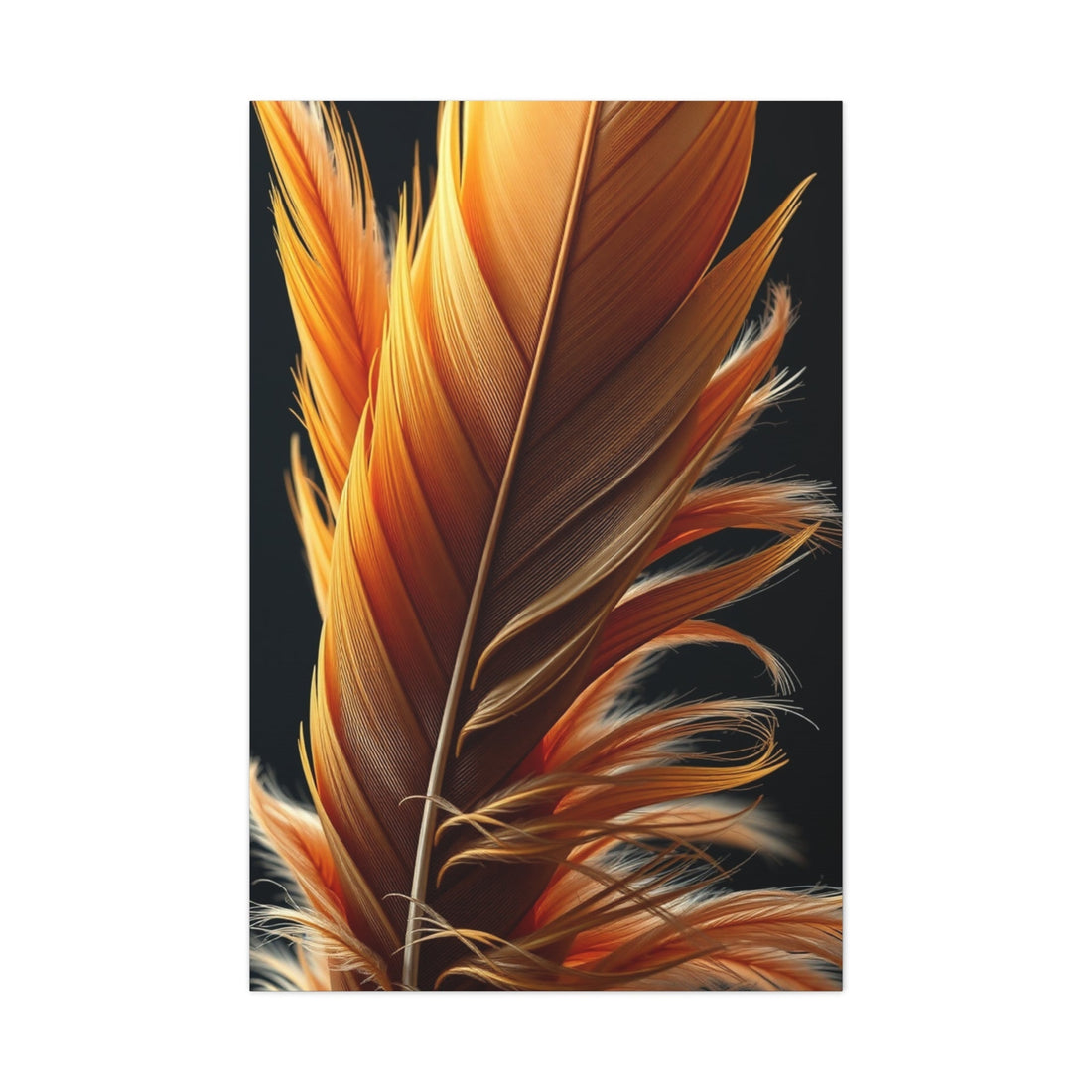 Zest-Up Your Nest: Orange Wall Art Awesomeness