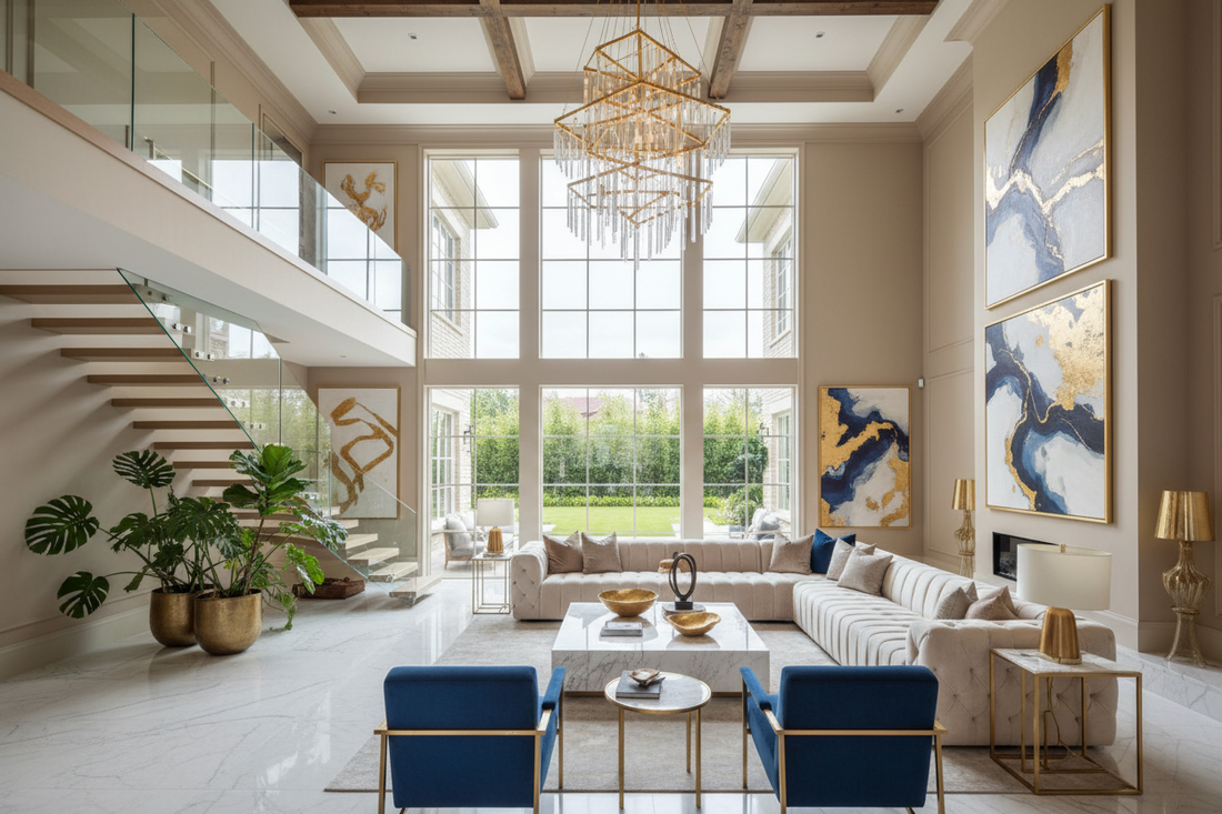 6 Breathtaking Double-Height Living Room Designs to Inspire You