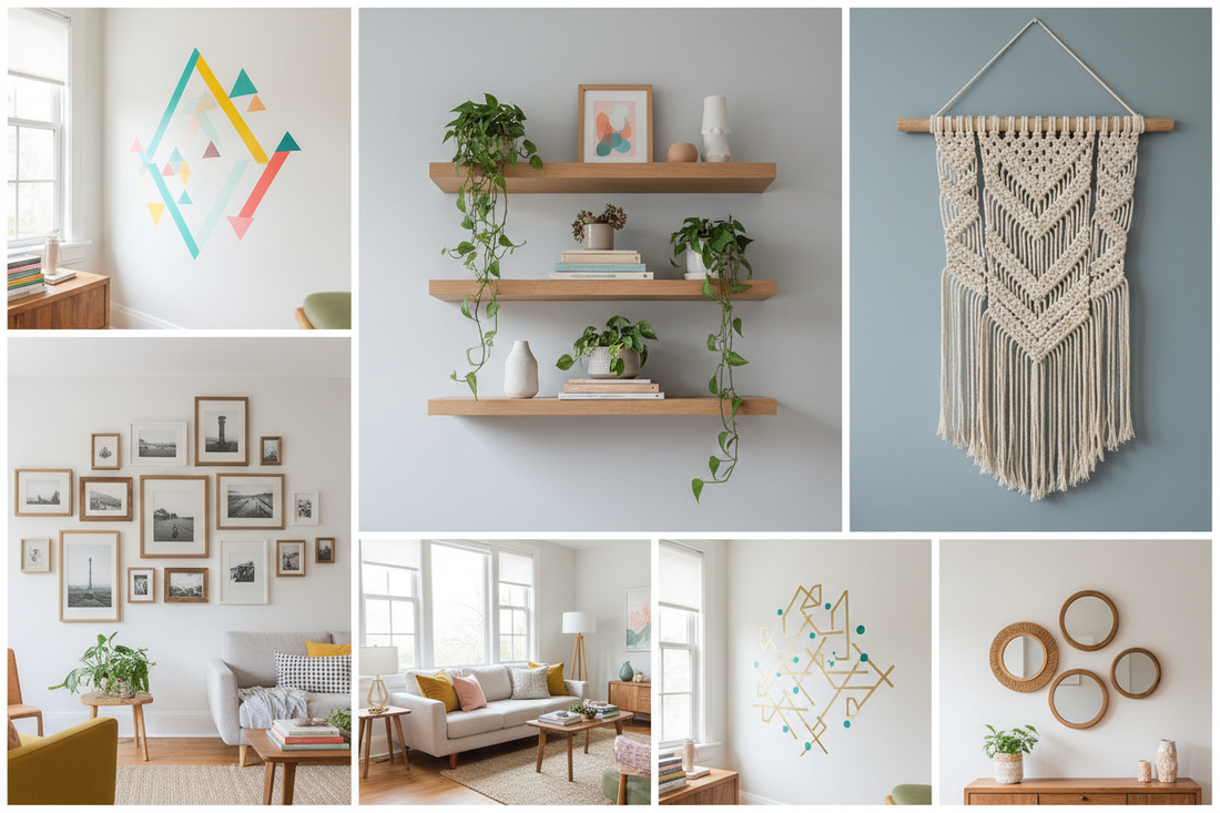 6 Creative DIY Wall Decoration Ideas to Transform Your Living Space