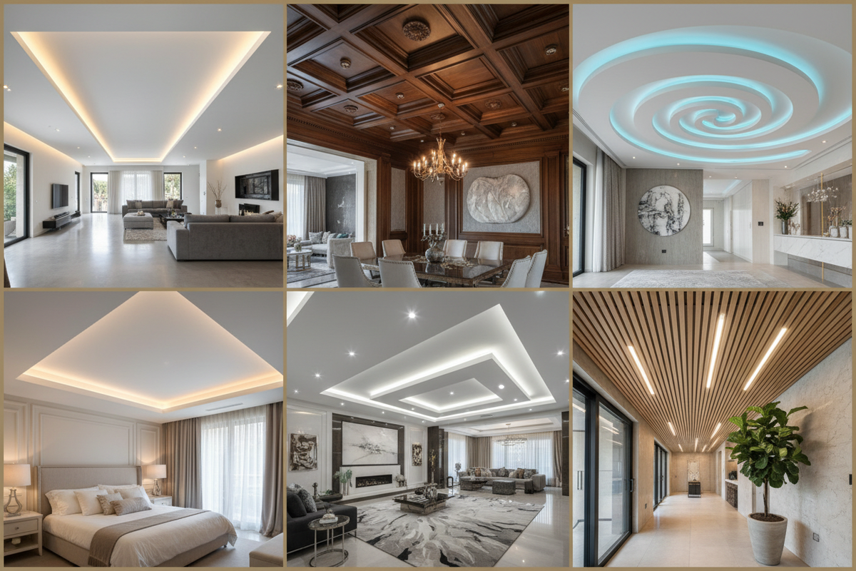 6 Elegant False Ceiling Designs to Enhance Your Home Interiors