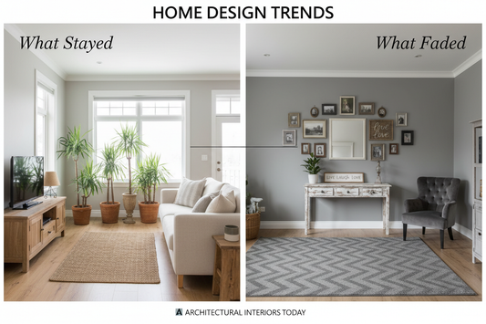 6 Home Design Trends That Ruled – What Stayed and What Faded