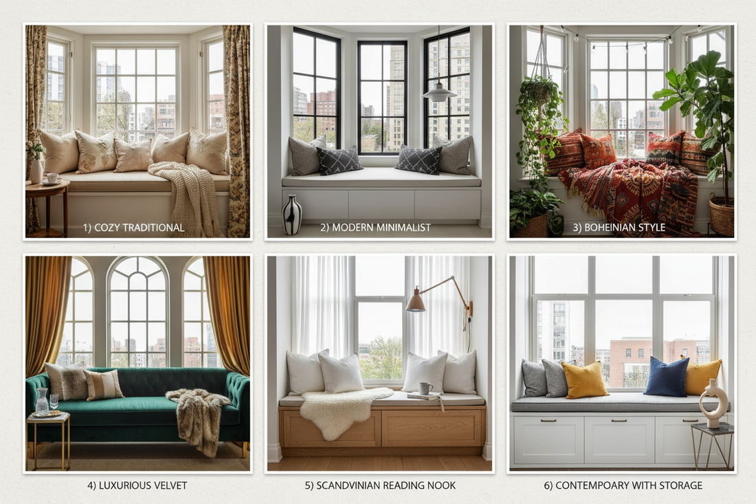 6 Stunning Bay Window Seat Designs That Redefine Comfort and Style