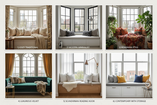 6 Stunning Bay Window Seat Designs That Redefine Comfort and Style