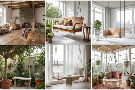 6 Stunning Wooden Swing Ideas to Transform Your Home