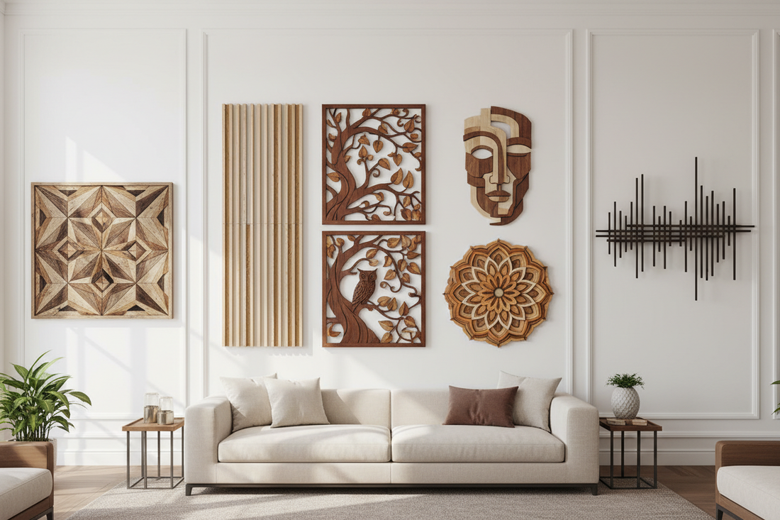 6 Stunning Wooden Wall Art Ideas to Elevate Your Home – From Rustic Charm to Modern Elegance