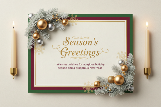 65 Business-Friendly Holiday Card Phrases to Spread Cheer