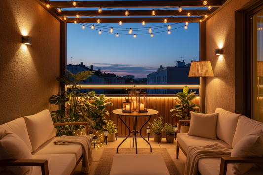 7 Balcony Lighting Ideas That Instantly Upgrade Your Outdoor Space
