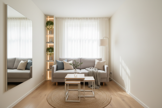 7 Clever Tricks to Make Your Small Living Room Feel Bigger