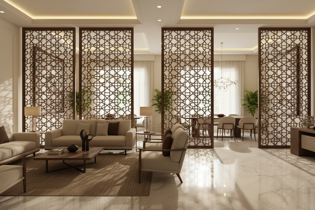 7 Elegant Jali Partition Designs to Enhance Privacy and Transform Your Home’s Style