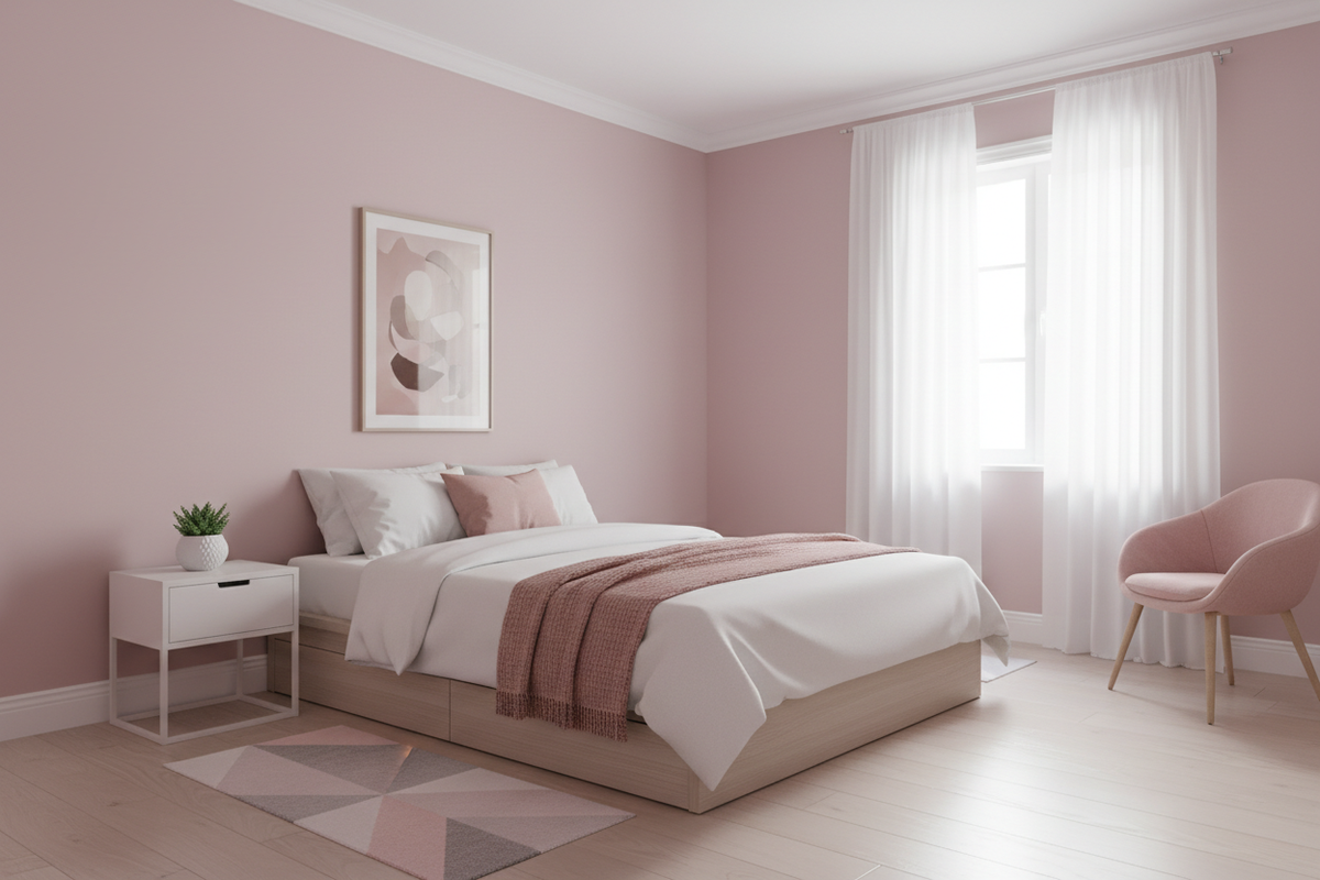 7 Elegant Pink Bedroom Ideas for Girls Who Prefer Minimalism