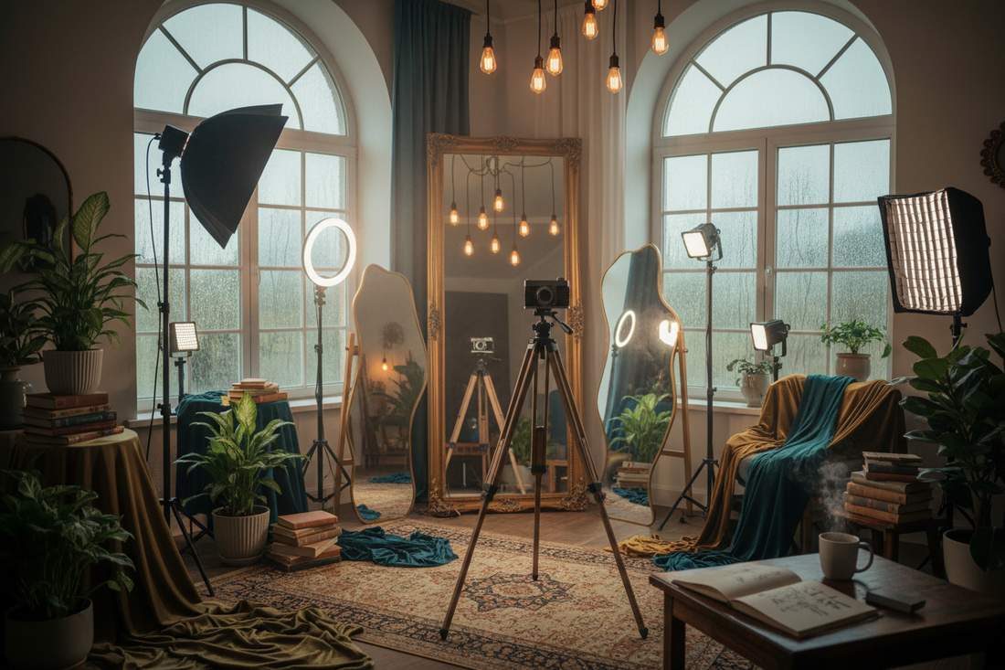 7 Inspiring Indoor Spots for Creative Self-Portraits on Rainy Days