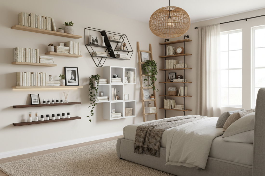 7 Must-Have Wall Shelves to Transform Your Bedroom Design